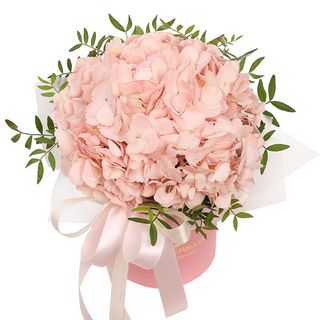 Квіти в коробці "Рожевий опал"