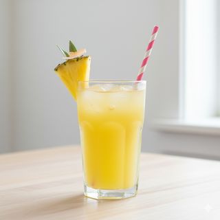 Zumo de piña