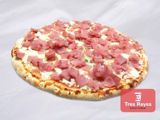PIZZA JAMON Y QUESO MEDIANA