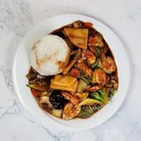 Plodovi mora s povrćem