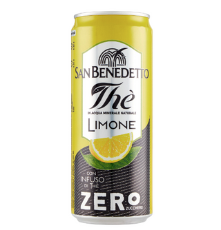 Thè San Benedetto al limone Zero in lattina