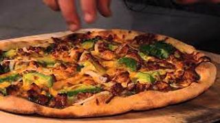 BBQ Avo & Chicken Pizza