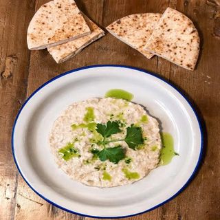 Babaganoush Con Pan De Pita