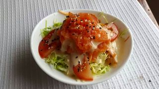 Salada de Salmão