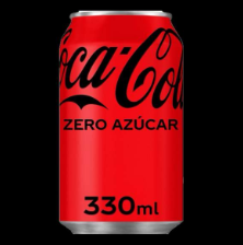 Coca-Cola Zero Azúcar Lata 330ml.