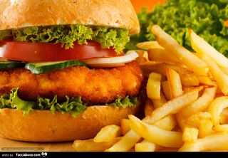 Chicken fillet - con patatine e bevanda