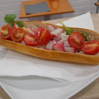 Baguete Recheada com 4 Ingredientes
