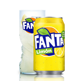 Fanta Limón lata 330ml.