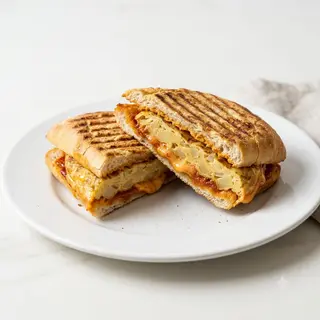 Planchado De Tortilla Con Sobrasada