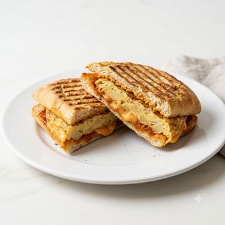 Planchado De Tortilla Con Sobrasada