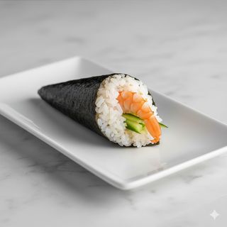 Temaki de langostino (1 ud.)
