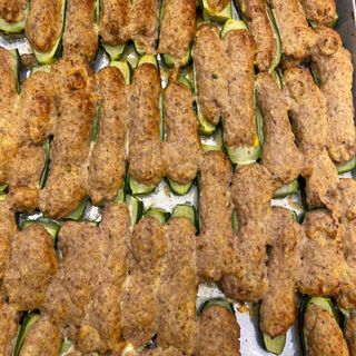 Zucchine ripiene di carne 200g