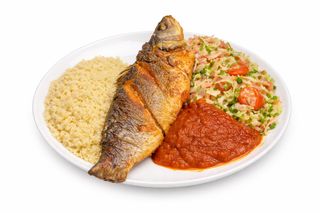 Attiéké & Poisson Frit