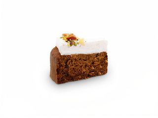 Carrot cake slice