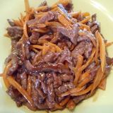 Ternera con zanahoria picante