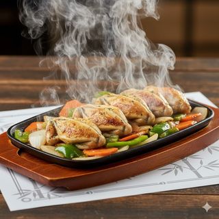 116 - Rana alla piastra 铁板田鸡