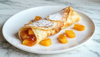 Палачинка със сладко от кайсии