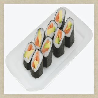 Maki Salmón Con Aguacate (8 Uds.)