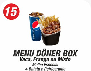Menu Doner Box