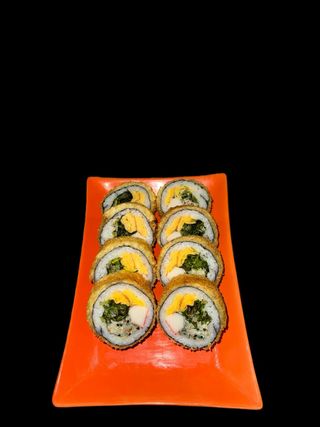 Surimi tamago tempura