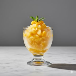 Granita al gusto mango