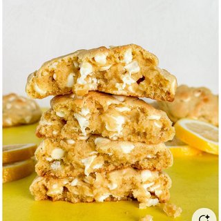 Cookie de limón con arándanos