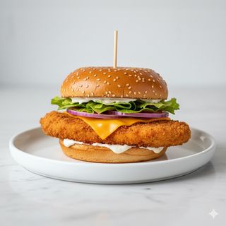 Menú Chicken Burger