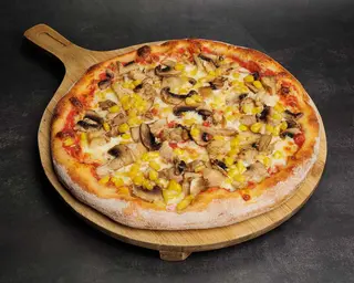Pizza Pollo Funghi