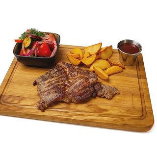 Стейк з свинячої шиї (465/50г)