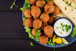 Menú Plato Falafel