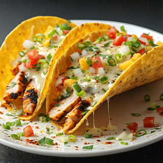 Tacos Gratiné Poulet Grillé