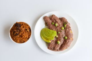 Katogo Gnuts(F) + Pilau(F) + Chapati + Ovacado + Banana