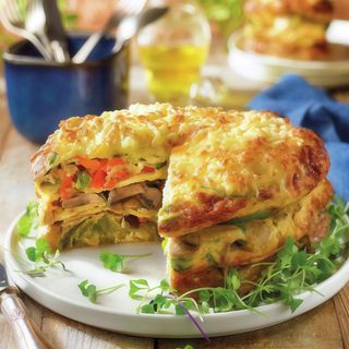 PASTEL DE VERDURA GRATINADO