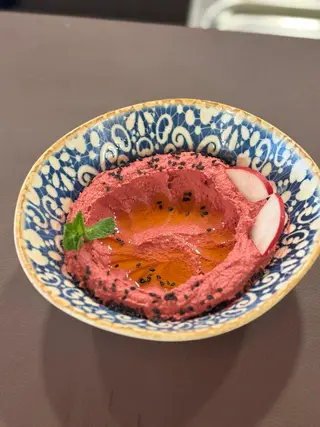 Hummus De Remolacha