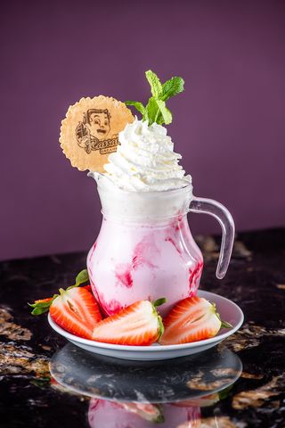 Strawberry Cool Milkshake