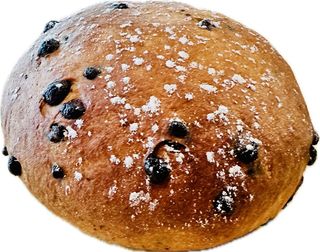 Panino con gocce di cioccolato