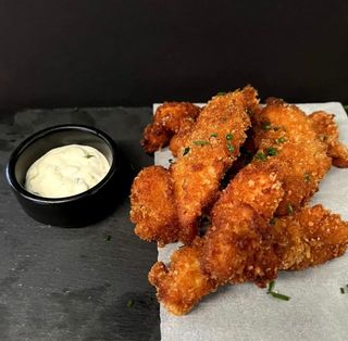 Tiras De Pollo Crujientes