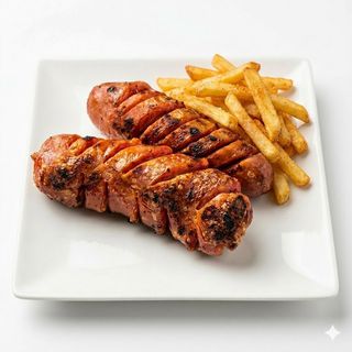 Tres Chorizos Criollos Con Patatas