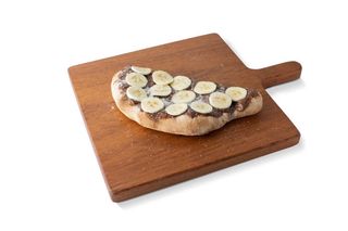 Nutela e Banana Meia