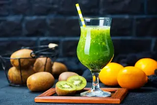jus d'orange kiwi