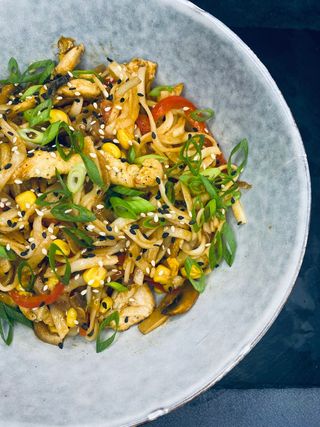 Удон з куркою