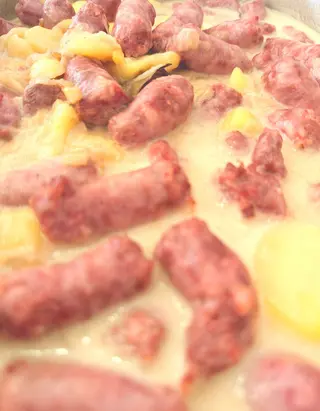 Salchichas Al Vino (racion entera)