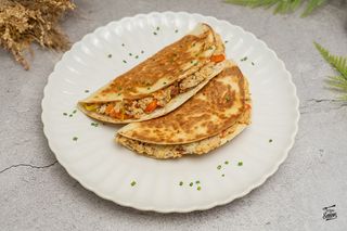 Menú Quesadilla De Gorgonzola Y Calabacín