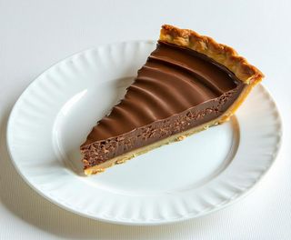 Fetta di crostata Nutella