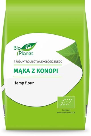 MĄKA BIO KONOPNA Z KONOPI 400 g - BIO PLANET