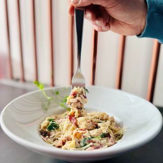3. Tagliatelle a'la carbonara