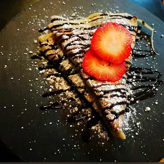 Nutella y fresa 