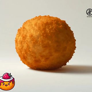 3 Croquetas de cheesecake con frambuesa