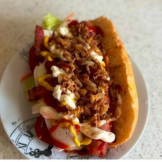 Perrito ca Manolo cheddar