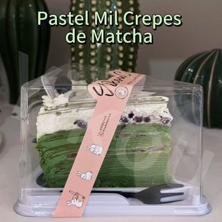 Pastel Mil Crepes de Matcha